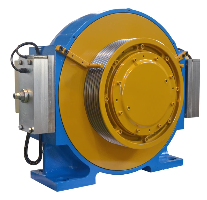 Gearless P.M.S.M Elevator Traction Machine