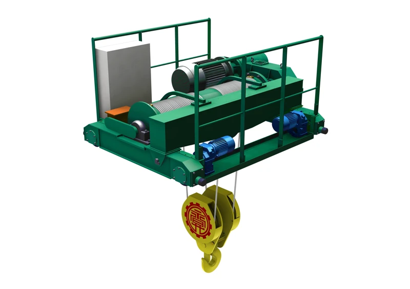 Electric Wire Rope Hoist Economy Wire Rope Crab 